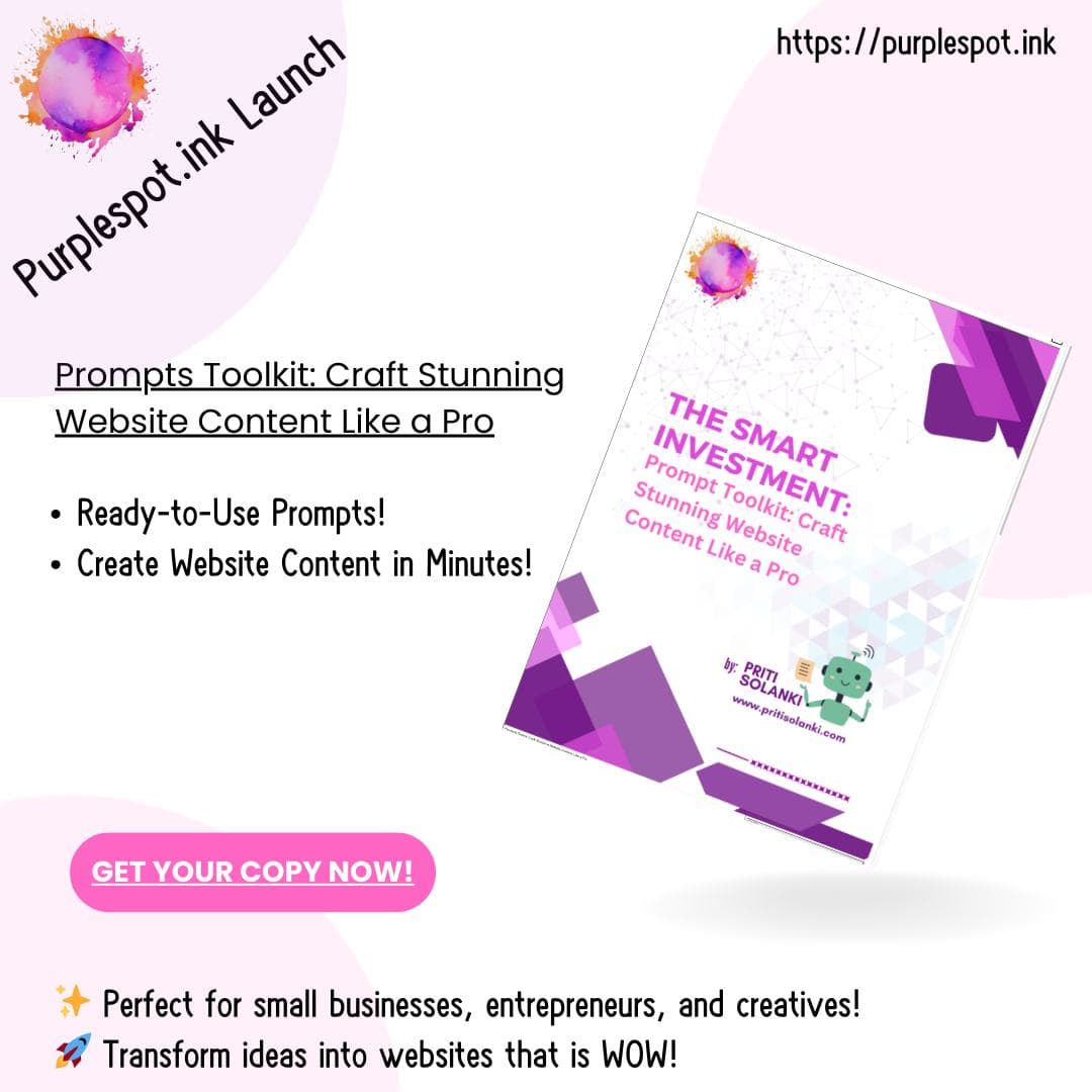 Prompt toolkit: Craft stunning website content like pro